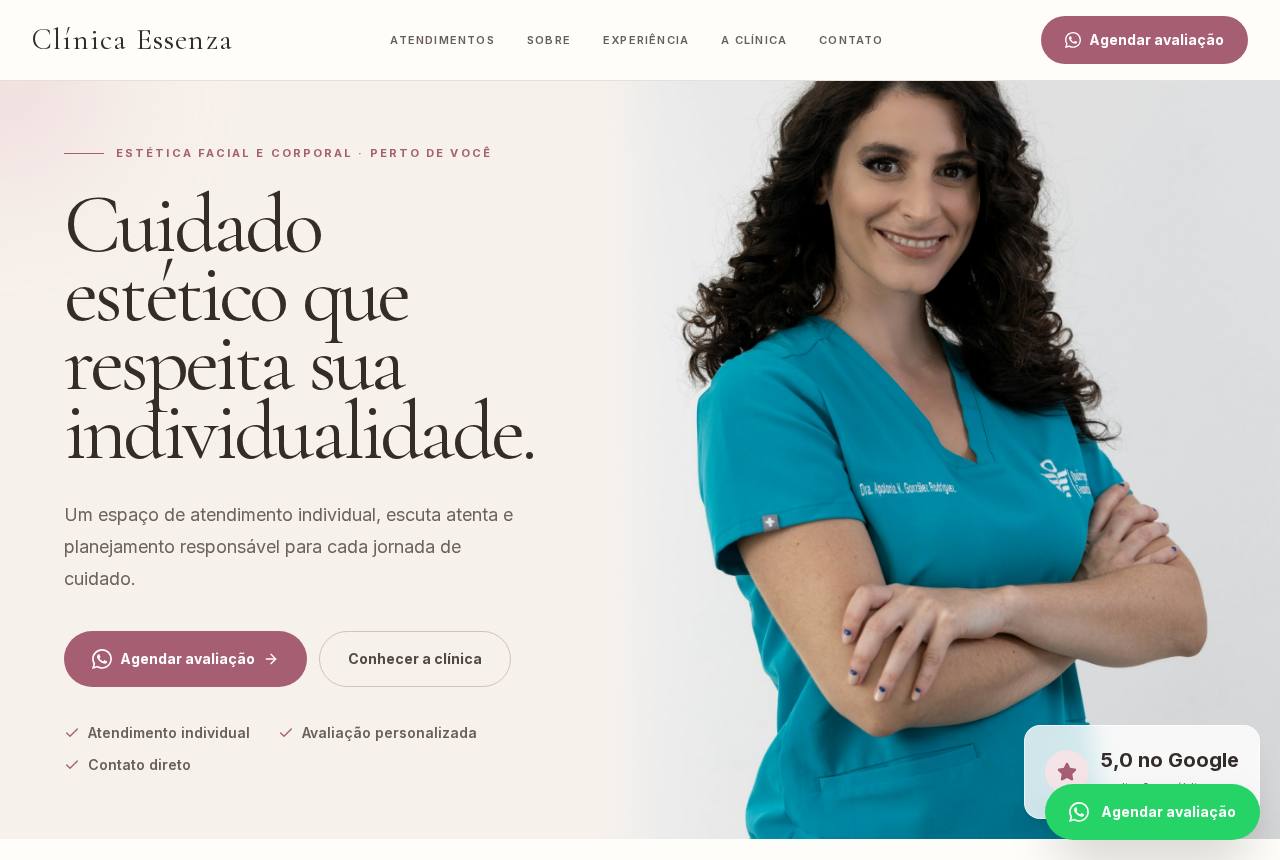 Demonstração do modelo Estética autoral